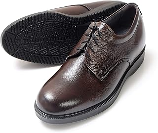 内增高鞋 商务 男士 真皮 宽版 国产 柔软 皮鞋 外耳 素色 系带 5